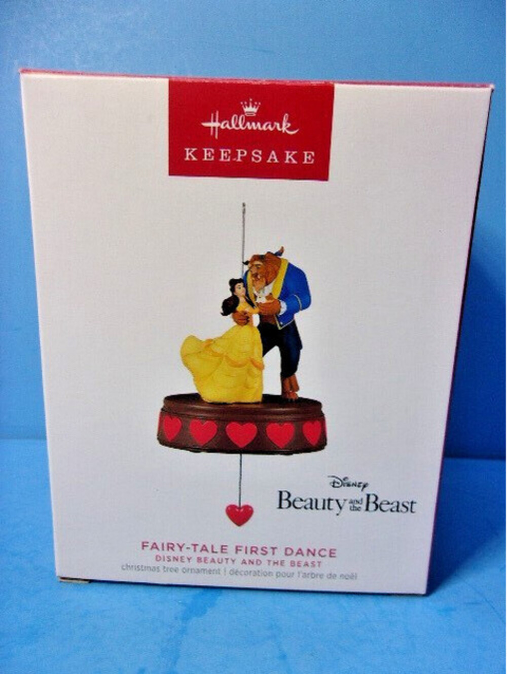 Hallmark Ornament 2023 FAIRY-TALE FIRST DANCE Disney Beauty and the Beast NIB